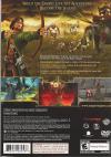 Lord of the Rings: Aragorn's Quest, The Box Art Back